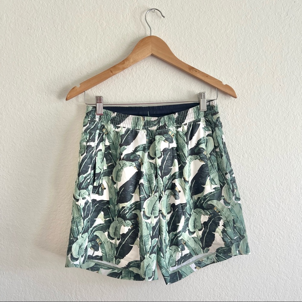 Birddog Palm Leaf Print Boom Shorts Sz S